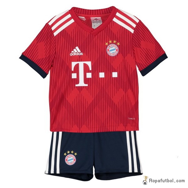 Camiseta Bayern de Múnich Replica Primera Ropa Niños 2018/19 Rojo